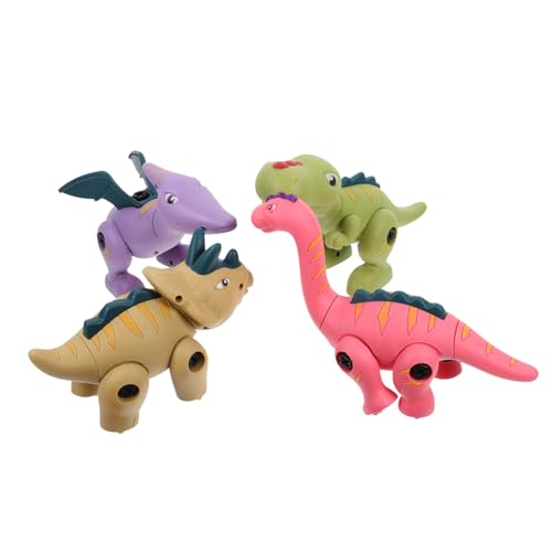 FOYTOKI 1Satz DIY Dinosaurier Teiliges Zerlegbares Kunststoffspielzeug für Bildungsspielzeug und Bastelprojekt für Dinosaurier Fans Geburtstagsfeiern und Vorschule FOYTOKI 1Satz DIY Dinosaurier Teiliges Zerlegbares Kunststoffspielzeug für Bildungsspielzeug und Bastelprojekt für Dinosaurier Fans Geburtstagsfeiern und Vorschule von FOYTOKI