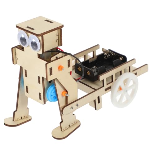 FOYTOKI 1Satz DIY Roboter Bausatz aus Wissenschaftliches Experimentierset für Handgefertigtes Roboter Kreatives Lernspielzeug Problemlösungsfähigkeiten von FOYTOKI