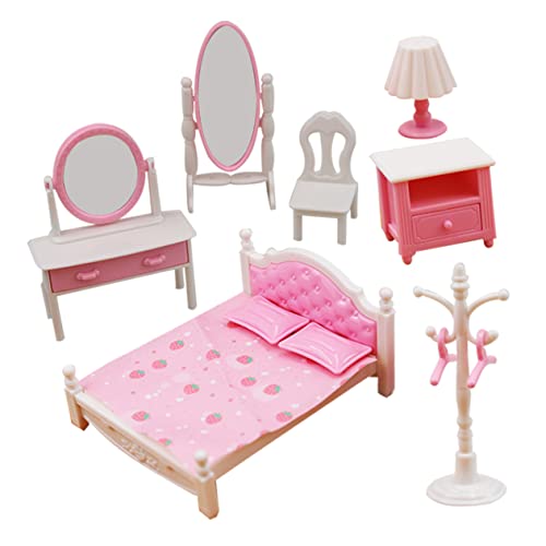 FOYTOKI 1Satz Dekoration für Puppenhaus Realistische Mini Möbel und Verschleißfeste Miniaturmöbel für Mikrolandschaften und Desktop Dekoration von FOYTOKI
