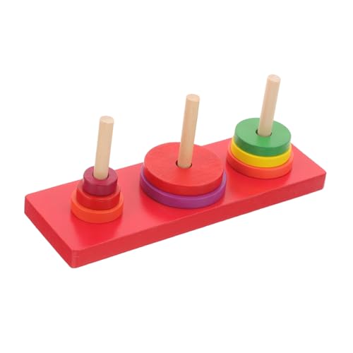 FOYTOKI 1Satz Holzpuzzle Stapelturm Ringstapelspiele für Entwicklungspädagogisches Kreativität und Hand Auge Koordination für Junge FOYTOKI 1Satz Holzpuzzle Stapelturm Ringstapelspiele für Entwicklungspädagogisches Kreativität und Hand Auge Koordination für Junge von FOYTOKI