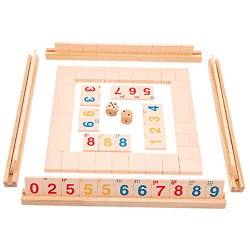 FOYTOKI 1Satz Holzspiel für Interaktive Brettspiele Mahjong mit Aufbewahrungsbox für Gesellige Abende für Partys und Freizeitaktivitäten FOYTOKI 1Satz Holzspiel für Interaktive Brettspiele Mahjong mit Aufbewahrungsbox für Gesellige Abende für Partys und Freizeitaktivitäten von FOYTOKI