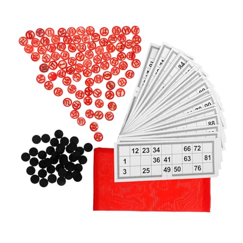 FOYTOKI 1Satz Interaktives Holz Bingo Klassisches Bingo Spielset für Familientreffen Langlebige Bingokarten und Schachfiguren Spaß für Spieler Partys FOYTOKI 1Satz Interaktives Holz Bingo Klassisches Bingo Spielset für Familientreffen Langlebige Bingokarten und Schachfiguren Spaß für Spieler Partys von FOYTOKI