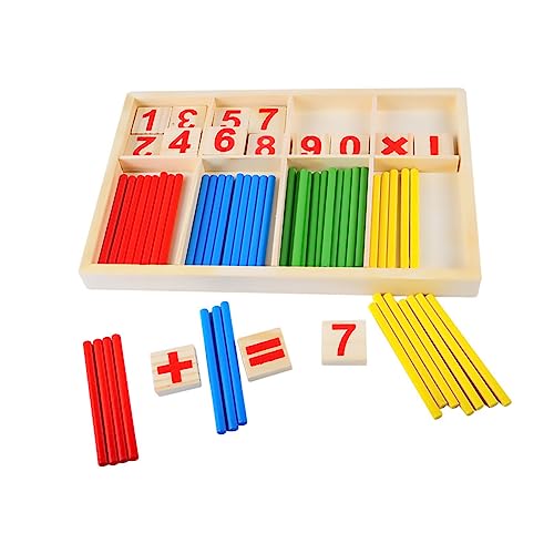FOYTOKI 1Satz Mathe Lernspielzeug für Pädagogisches Arithmetikspielzeug zur Kognitiver Fähigkeiten für Vorschulkinder Langlebig und Robust von FOYTOKI