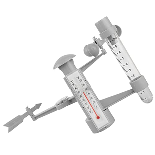 FOYTOKI 1Satz Meteorologische Station für Experimentierset Hand und Denkfähigkeiten Einfach zu Montieren und Sicher für Gesundheit für Schulprojekte von FOYTOKI