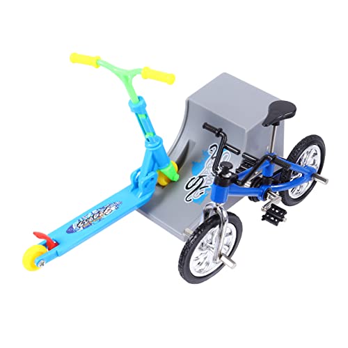 FOYTOKI 1Satz Mini Finger Bike Toys Tragbares Fidget für Faltbarer Roller und Finger Scooter Fingerfertigkeit von FOYTOKI
