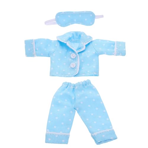 FOYTOKI 1Satz Mini Puppen Schlafanzug für Puppen Augenmaske und Outfit Vielseitige Puppenkleidung für DIY Puppen Süße Designs und Hochwertige Verarbeitung FOYTOKI 1Satz Mini Puppen Schlafanzug für Puppen Augenmaske und Outfit Vielseitige Puppenkleidung für DIY Puppen Süße Designs und Hochwertige Verarbeitung von FOYTOKI