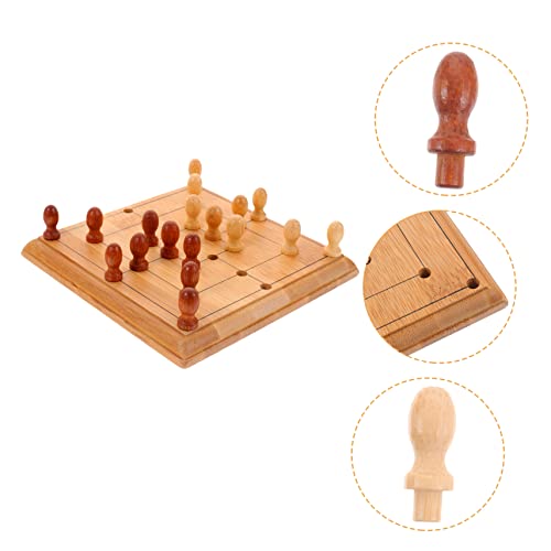FOYTOKI 1Satz Mini Schachspiel für Erwachsene Tragbares Interaktives Schachbrett aus Hochwertigem Fördert Kognitive Fähigkeiten und Logisches für Familien FOYTOKI 1Satz Mini Schachspiel für Erwachsene Tragbares Interaktives Schachbrett aus Hochwertigem Fördert Kognitive Fähigkeiten und Logisches für Familien von FOYTOKI