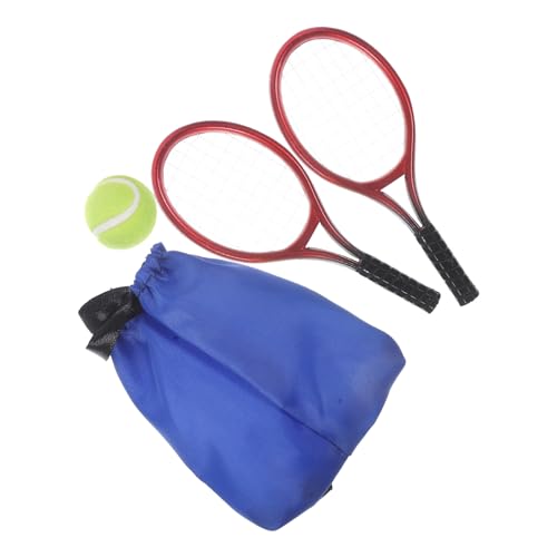 FOYTOKI 1Satz Mini Tennisschläger Teiliges Gartenfoto Requisiten Modell für Dekorationen und Minihäuser Langlebig aus Kunststoff Gefertigt Perfektes FOYTOKI 1Satz Mini Tennisschläger Teiliges Gartenfoto Requisiten Modell für Dekorationen und Minihäuser Langlebig aus Kunststoff Gefertigt Perfektes von FOYTOKI