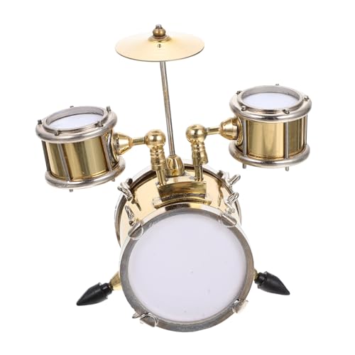 FOYTOKI 1Satz Musikinstrument Modell für Miniaturhäuser Dekorationszubehör für Handgefertigtes Schlagzeug Design Puppenhaus und Kreative Spielideen FOYTOKI 1Satz Musikinstrument Modell für Miniaturhäuser Dekorationszubehör für Handgefertigtes Schlagzeug Design Puppenhaus und Kreative Spielideen von FOYTOKI