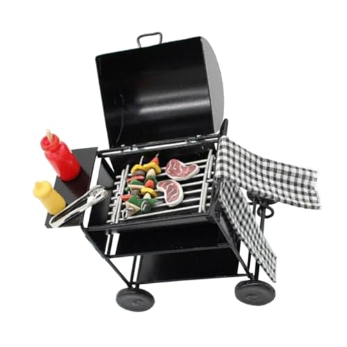 FOYTOKI 1Satz Puppenhaus Zubehör für Kreatives Mini BBQ Modell Fantasie und Koordination Sicher und Langlebig für Küchendekoration und Spielszene FOYTOKI 1Satz Puppenhaus Zubehör für Kreatives Mini BBQ Modell Fantasie und Koordination Sicher und Langlebig für Küchendekoration und Spielszene von FOYTOKI