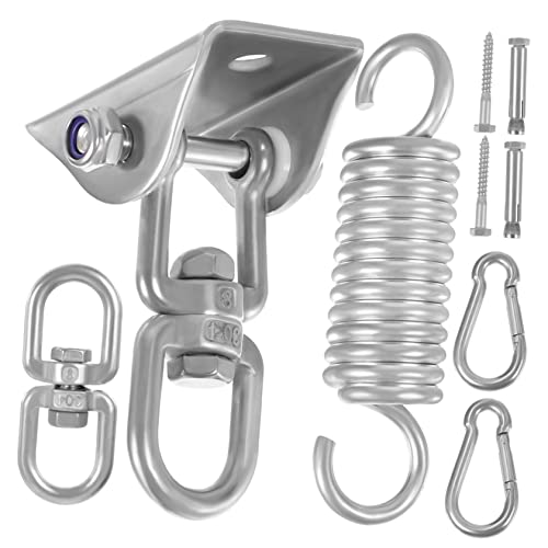 FOYTOKI 1Satz Swing Hanger für Hängematten und Schaukeln Hochbelastbar Snap Haken für Innen und Außenbereich Traglast FOYTOKI 1Satz Swing Hanger für Hängematten und Schaukeln Hochbelastbar Snap Haken für Innen und Außenbereich Traglast von FOYTOKI