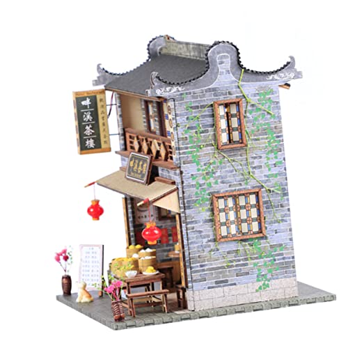 FOYTOKI 1Stück DIY Hausmodell im Chinesischen Stil Exquisites Modellbau für Kreative Bastler Wohnkultur oder für Freunde und Familie FOYTOKI 1Stück DIY Hausmodell im Chinesischen Stil Exquisites Modellbau für Kreative Bastler Wohnkultur oder für Freunde und Familie von FOYTOKI