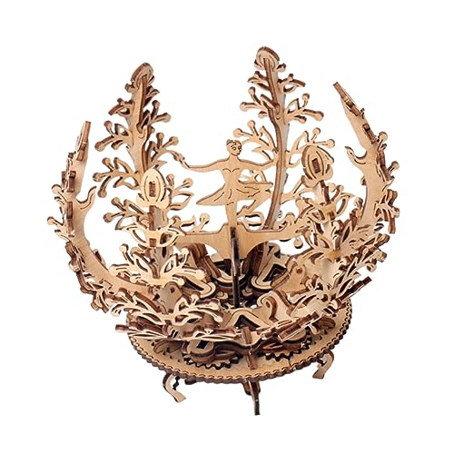 FOYTOKI 1Stück DIY Holzpuzzle Blumenmodell für Kreative Bastelprojekte Tischdekoration für Wohnzimmer und Schlafzimmer für Frauen FOYTOKI 1Stück DIY Holzpuzzle Blumenmodell für Kreative Bastelprojekte Tischdekoration für Wohnzimmer und Schlafzimmer für Frauen von FOYTOKI