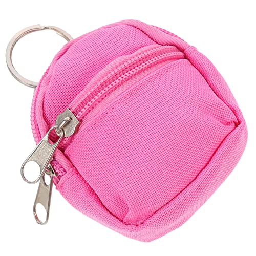FOYTOKI 1Stück Schultasche für Puppenhaus Rucksack Zubehör für Miniaturmodelle Realistische Dekoration für Sammler für Kreative Spielwelten von FOYTOKI