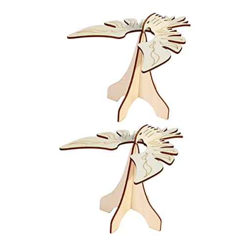 FOYTOKI 2sätze Balancierender Vogel Kit Holz Puzzle Für Physik Experiment Spielzeug Leicht Zu Installieren Fördert Verständnis Von Schwerkraft Und Mechanik von FOYTOKI