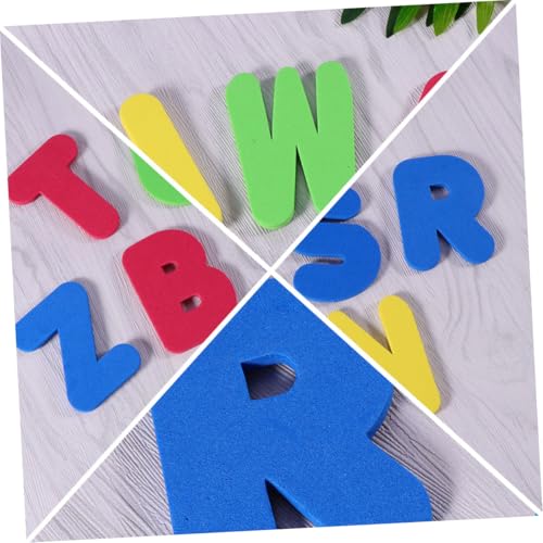 FOYTOKI 2 Sätze Eva Badewannenspielzeug Buchstaben Zahlen Alphabet Lernspielzeug Badespaß Pädagogisch Farbvielfalt Sicher von FOYTOKI
