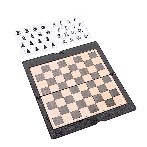 FOYTOKI 2 Satz Faltbares Magnetisches Schachspiel Tragbares Schachbrett für Reisen und Partys für Freunde und Familie Fördert Koordination und Problemlösungsfähigkeiten pro Packung FOYTOKI 2 Satz Faltbares Magnetisches Schachspiel Tragbares Schachbrett für Reisen und Partys für Freunde und Familie Fördert Koordination und Problemlösungsfähigkeiten pro Packung von FOYTOKI