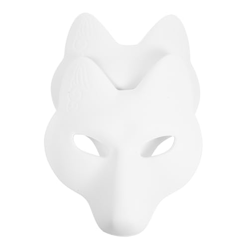 FOYTOKI Halloween-partyzubehör Blanke Maske Unbemalte Tiermaske Für Jungen Und Mädchen Erwachsene FOYTOKI Halloween-partyzubehör Blanke Maske Unbemalte Tiermaske Für Jungen Und Mädchen Erwachsene von FOYTOKI