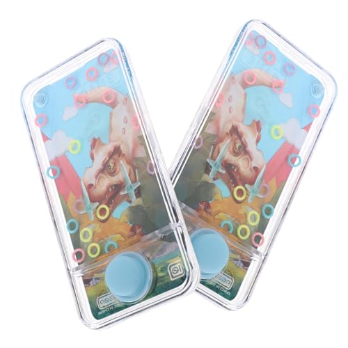 FOYTOKI 2 Stück Handheld Wasserspielzeug Wasser Ringe für Retro Hand Augen Koordination und Konzentration Sicher und Leicht für Kleine Hände für Sommerliche Wasserspiele FOYTOKI 2 Stück Handheld Wasserspielzeug Wasser Ringe für Retro Hand Augen Koordination und Konzentration Sicher und Leicht für Kleine Hände für Sommerliche Wasserspiele von FOYTOKI