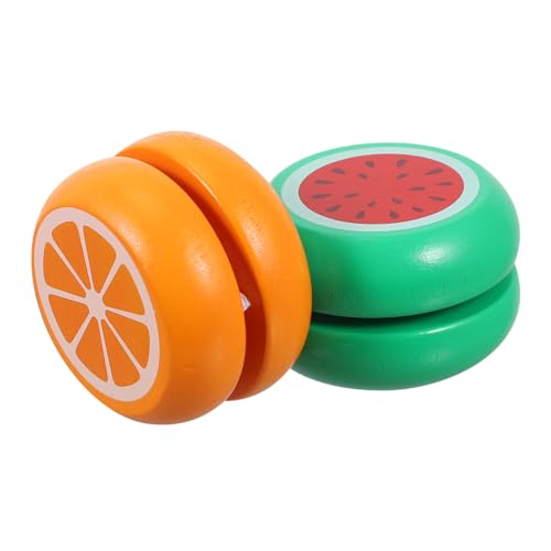 FOYTOKI 2 Stück Holz für Cartoon Design Wassermelone Pädagogisches Holzspielzeug Fingerfertigkeit und Koordination für Jungen von FOYTOKI