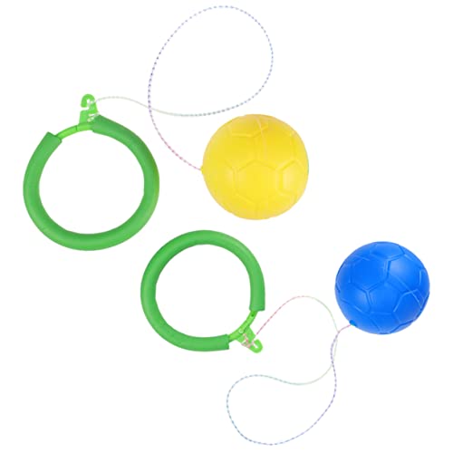 FOYTOKI 2 Stück Hüpfball für Einbeinige Sprungbälle für Fitness und Spaß für Drinnen und Draußen Sicher für Jungen Zufällige Farbe FOYTOKI 2 Stück Hüpfball für Einbeinige Sprungbälle für Fitness und Spaß für Drinnen und Draußen Sicher für Jungen Zufällige Farbe von FOYTOKI