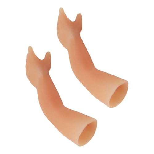 FOYTOKI 2 Stück Kleine Hand Zaubertrick Requisiten Silikon Finger für Partys Halloween und Täuschend Echte Finger für Lustige Tricks und Unterhaltung FOYTOKI 2 Stück Kleine Hand Zaubertrick Requisiten Silikon Finger für Partys Halloween und Täuschend Echte Finger für Lustige Tricks und Unterhaltung von FOYTOKI