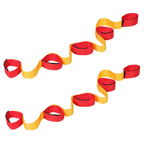 FOYTOKI 2 Stück Trageband für Teamwork Strapazierfähige Bindebänder Interaktive Spielzeuge für Kollegen für Outdoor Training und Wettkämpfe FOYTOKI 2 Stück Trageband für Teamwork Strapazierfähige Bindebänder Interaktive Spielzeuge für Kollegen für Outdoor Training und Wettkämpfe von FOYTOKI