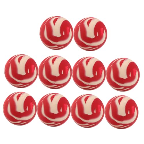 FOYTOKI 20 Stück Kunststoff Hüpfbälle für Elastische Springbälle für Partyspaß und Spielaktivitäten Sicheres und Flexibles ohne Geruch von FOYTOKI