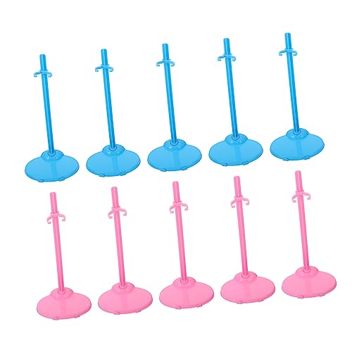 FOYTOKI 20Stücke Puppen Support Halterung Verstellbar und Stabil für Puppen zur Aufbewahrung und Präsentation im Kinderzimmer und Blaue Halterungen FOYTOKI 20Stücke Puppen Support Halterung Verstellbar und Stabil für Puppen zur Aufbewahrung und Präsentation im Kinderzimmer und Blaue Halterungen von FOYTOKI