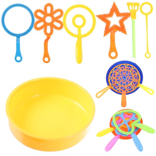 FOYTOKI 20Stücke Seifenblasen für Blasstäbe mit Tablett Sommer Outdoor Hochzeiten und Partys Sicheres und Langlebiges für Endlosen Spaß von FOYTOKI