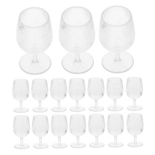 FOYTOKI 20Stücke Weinbecher Puppenhaus Zubehör Kleine Tassen für DIY Dekoration Mini Wasserkelche für Esszimmer und Exquisites Puppenstubenzubehör Hochwertige FOYTOKI 20Stücke Weinbecher Puppenhaus Zubehör Kleine Tassen für DIY Dekoration Mini Wasserkelche für Esszimmer und Exquisites Puppenstubenzubehör Hochwertige von FOYTOKI