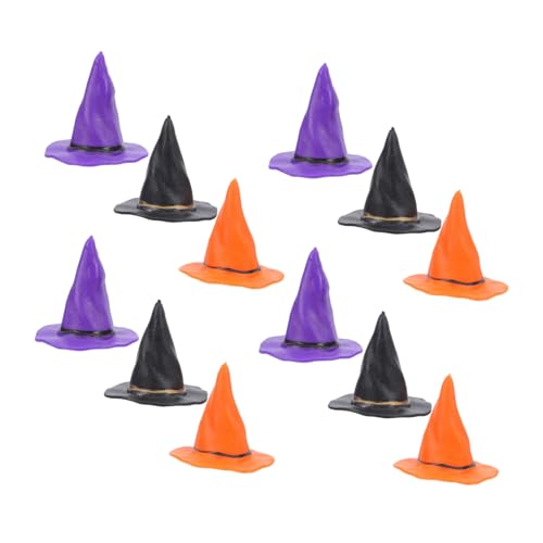 FOYTOKI 24 Stück Hexenhüte Halloween Deko Hüte für Puppenhäuser Weinflaschen Topper Partydekorationen Bastelzubehör für Festliche Anlässe und Kreative Projekte FOYTOKI 24 Stück Hexenhüte Halloween Deko Hüte für Puppenhäuser Weinflaschen Topper Partydekorationen Bastelzubehör für Festliche Anlässe und Kreative Projekte von FOYTOKI