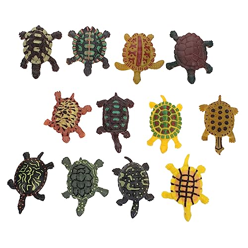 FOYTOKI 24Stücke Plastikschildkröten Modell Simulationsfigur für Aquarien und Dekoration Realistische Meeresorganismen für Garten und Bildungsspielzeug FOYTOKI 24Stücke Plastikschildkröten Modell Simulationsfigur für Aquarien und Dekoration Realistische Meeresorganismen für Garten und Bildungsspielzeug von FOYTOKI
