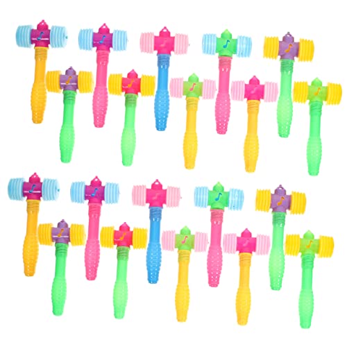 FOYTOKI 24Stücke Teiliges Babyspielzeug Quietschender Hammer für Fördert Hand Augen Koordination und Geschicklichkeit für Geburtstagsgeschenke und Spielspaß Überall von FOYTOKI