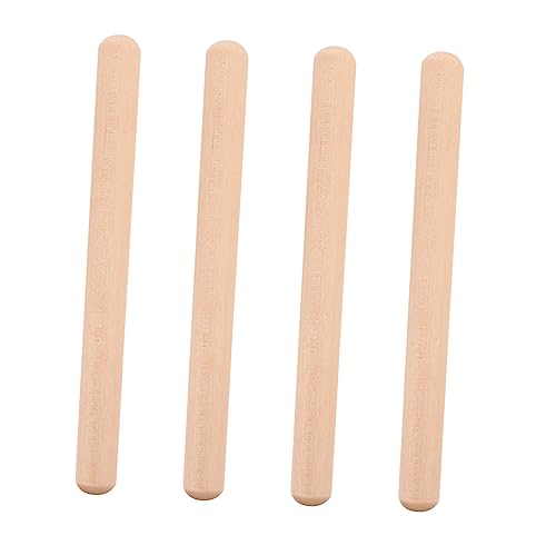 FOYTOKI 2Paare Holz Rhythmussticks für Umweltfreundliche Musikinstrumente für Frühes Lernen Sicher und Langlebig zu Weihnachten und Neujahr FOYTOKI 2Paare Holz Rhythmussticks für Umweltfreundliche Musikinstrumente für Frühes Lernen Sicher und Langlebig zu Weihnachten und Neujahr von FOYTOKI