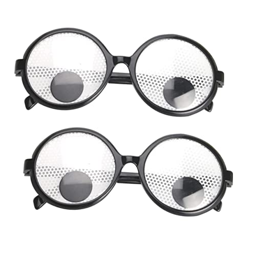 FOYTOKI 2Stücke Kreative Partybrillen mit Beweglichen Augäpfeln Teiliges für Halloween und Kostümpartys Leicht und Angenehm zu Einzigartiges Design für Festliche Anlässe FOYTOKI 2Stücke Kreative Partybrillen mit Beweglichen Augäpfeln Teiliges für Halloween und Kostümpartys Leicht und Angenehm zu Einzigartiges Design für Festliche Anlässe von FOYTOKI