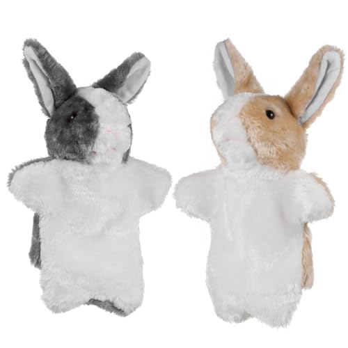 FOYTOKI 2Stücke Lustige Kaninchen Handpuppen Interaktives für Fördert Kreativität und Kommunikation für Zuhause Kindergarten und Farbenfrohe und Flauschige Puppen FOYTOKI 2Stücke Lustige Kaninchen Handpuppen Interaktives für Fördert Kreativität und Kommunikation für Zuhause Kindergarten und Farbenfrohe und Flauschige Puppen von FOYTOKI