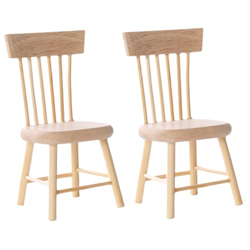 FOYTOKI 2Stücke Modell für Dekoration Handgefertigte Holzspielzeuge für Kinderzimmer und Kreative DIY Projekte von FOYTOKI