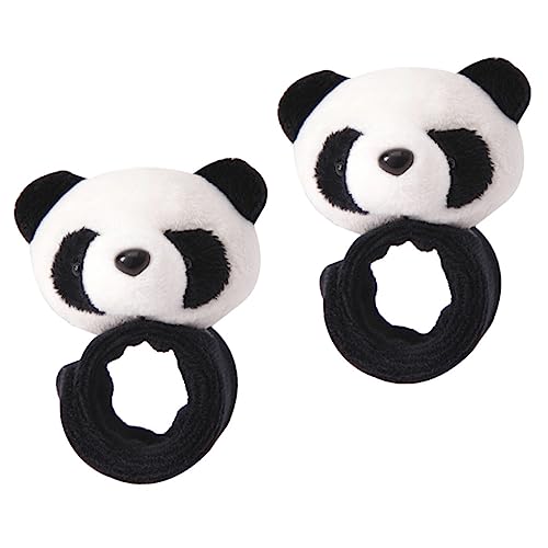 FOYTOKI 2Stücke Plüsch Slap Armbänder im Cartoon Panda Design Partys Hautfreundlich für Feiern von FOYTOKI