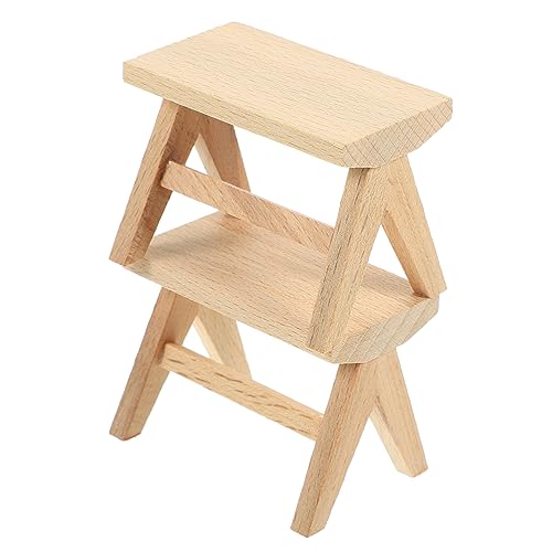 FOYTOKI 2Stücke Puppenhaus Hocker Holz Zubehör für Puppenhausmöbel Kreatives Miniaturmöbel für Individuelles und Spielspaß im Puppenhaus FOYTOKI 2Stücke Puppenhaus Hocker Holz Zubehör für Puppenhausmöbel Kreatives Miniaturmöbel für Individuelles und Spielspaß im Puppenhaus von FOYTOKI