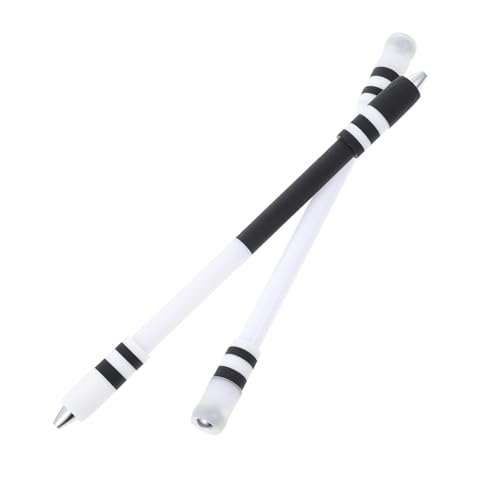 FOYTOKI 2Stücke Rotierender Stift für Gaming Flips Stressabbau Stift für Erwachsene für Gehirntraining Unterhaltung Hochwertiges Langlebiges Material FOYTOKI 2Stücke Rotierender Stift für Gaming Flips Stressabbau Stift für Erwachsene für Gehirntraining Unterhaltung Hochwertiges Langlebiges Material von FOYTOKI