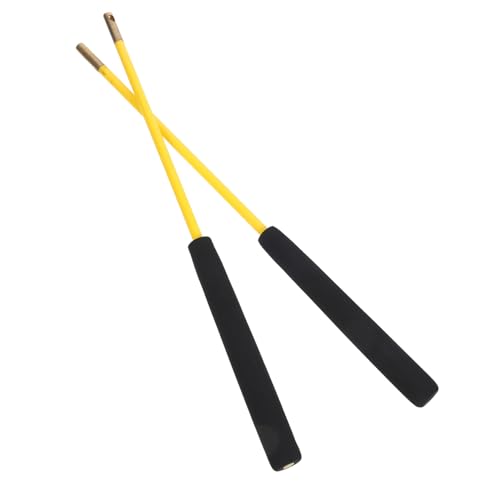 FOYTOKI 2Stücke Rutschfester Diabolo Stick für Senioren und Lange Diabolostäbe aus Langlebigem Material für Fitness und Jonglierübungen Diabolo Zubehör Gelber Griff FOYTOKI 2Stücke Rutschfester Diabolo Stick für Senioren und Lange Diabolostäbe aus Langlebigem Material für Fitness und Jonglierübungen Diabolo Zubehör Gelber Griff von FOYTOKI