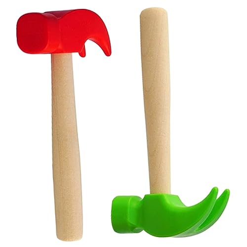 FOYTOKI 2Stücke Teiliges Hammerspielzeug für Sicheres und Langlebiges Klopfspielzeug Hand Auge Koordination und Motorik für Jungen und Jahren von FOYTOKI