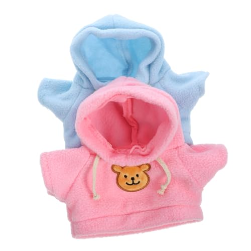 FOYTOKI 2Stücke Teiliges Puppenkostüm für Bärenpuppen und Blaue Sweatshirts Austauschbare Puppenkleidung für Zubehör für Kuscheltiere und Puppenfreundinnen FOYTOKI 2Stücke Teiliges Puppenkostüm für Bärenpuppen und Blaue Sweatshirts Austauschbare Puppenkleidung für Zubehör für Kuscheltiere und Puppenfreundinnen von FOYTOKI