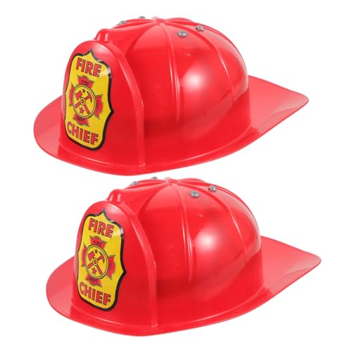 FOYTOKI Echter Feuerwehrmann-look Stabiler Feuerwehrhelm Für Kinder Roter Feuerwehrmann-partyhut Zum Verkleiden Von Kindern FOYTOKI Echter Feuerwehrmann-look Stabiler Feuerwehrhelm Für Kinder Roter Feuerwehrmann-partyhut Zum Verkleiden Von Kindern von FOYTOKI