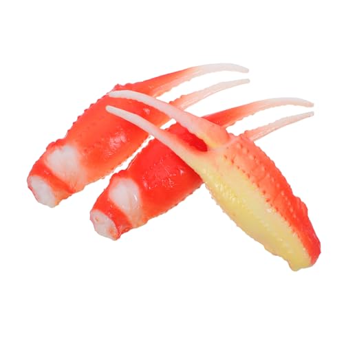FOYTOKI 3 Stück Teiliges Künstliche Krabbenklaue Modell Deko Realistische Krabbenschaufel Figur für Restaurant Fischtank und Heimdekoration Langlebig und Vielseitig DIY Zubehör FOYTOKI 3 Stück Teiliges Künstliche Krabbenklaue Modell Deko Realistische Krabbenschaufel Figur für Restaurant Fischtank und Heimdekoration Langlebig und Vielseitig DIY Zubehör von FOYTOKI