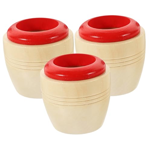 FOYTOKI 3 Stück Teiliges Pädagogisches Rotationsspielzeug für Zufällige Farben Fördert und Koordination Lernspielzeug Zufällige Farbe von FOYTOKI