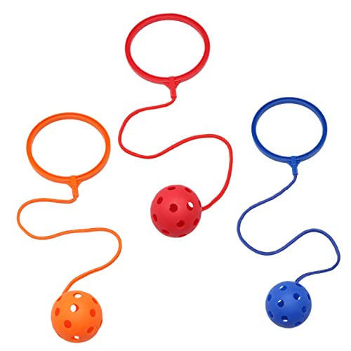 FOYTOKI 3 Stück Teiliges Sprungball für Ankle Skip Jump Ball Fördert Fitness und Koordination für Indoor und Outdoor Aktivitäten Zufälligen Farben Erhältlich Zufällige von FOYTOKI