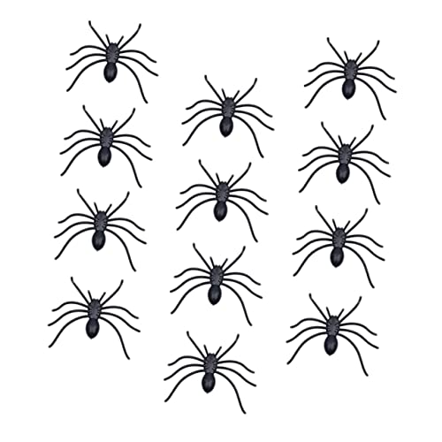 FOYTOKI Halloween Dacoratin Sulies Gefälschte Spinnen 30 Stück Weiches Plastik Spinnenspielzeug Für Streiche Und Dekorationen FOYTOKI Halloween Dacoratin Sulies Gefälschte Spinnen 30 Stück Weiches Plastik Spinnenspielzeug Für Streiche Und Dekorationen von FOYTOKI