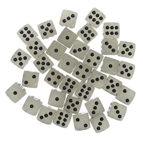 FOYTOKI 36 Stück Leuchtende Seitige Acryl für Brettspiele und Partyspiele für Spielabende und Familienfeiern Leicht und Tragbar FOYTOKI 36 Stück Leuchtende Seitige Acryl für Brettspiele und Partyspiele für Spielabende und Familienfeiern Leicht und Tragbar von FOYTOKI